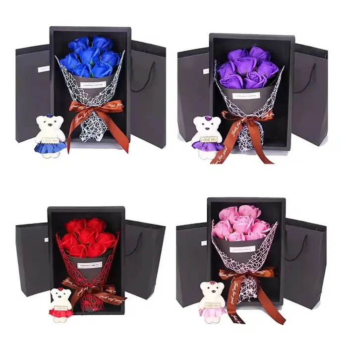 Fleurs artificielles pour la Saint-Valentin