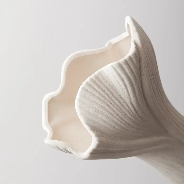 CAPIRON Vase en céramique à fleurs nordiques