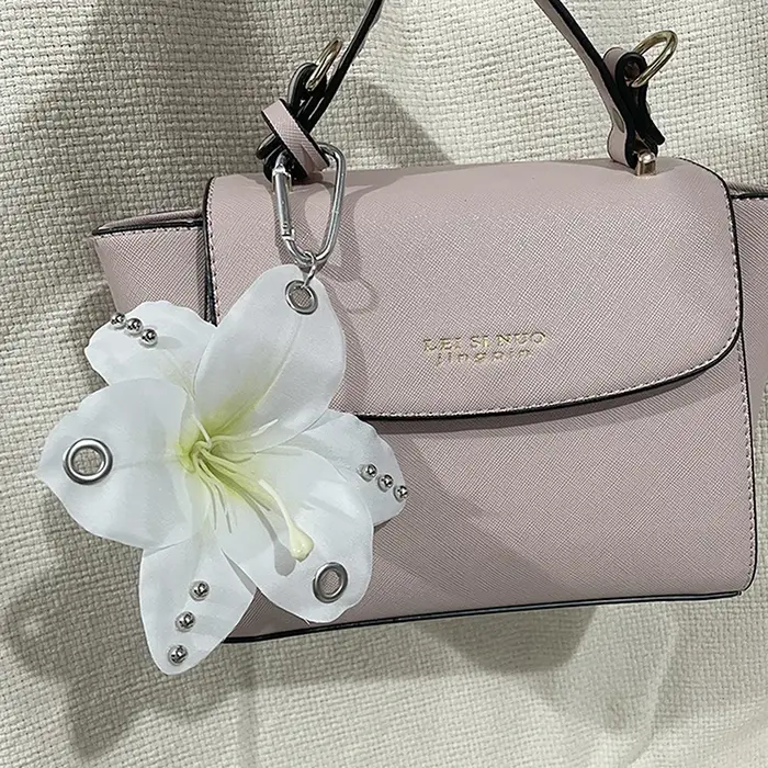 Porte-clés orchidée et lys Phalaenopsis