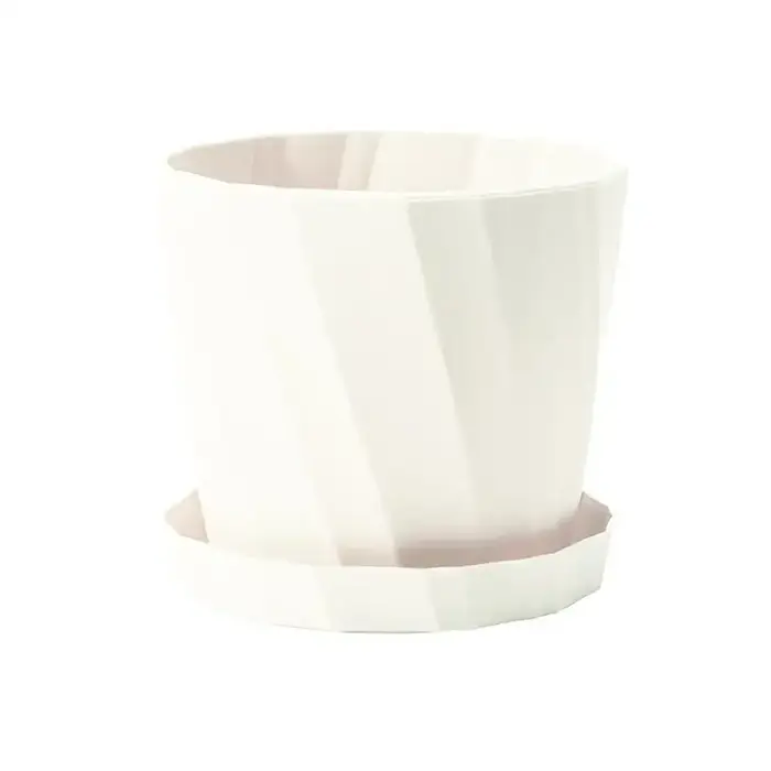 Pot de fleur en céramique Imitation Simple de Style nordique INS, Pot de fleurs succulentes en plast
