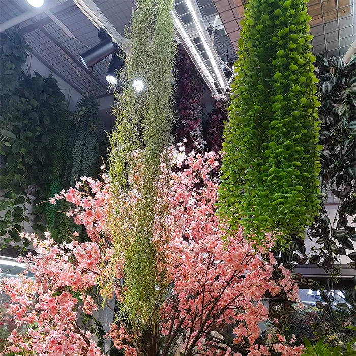 1 pièces plante verte artificielle rotin plantes d'herbe