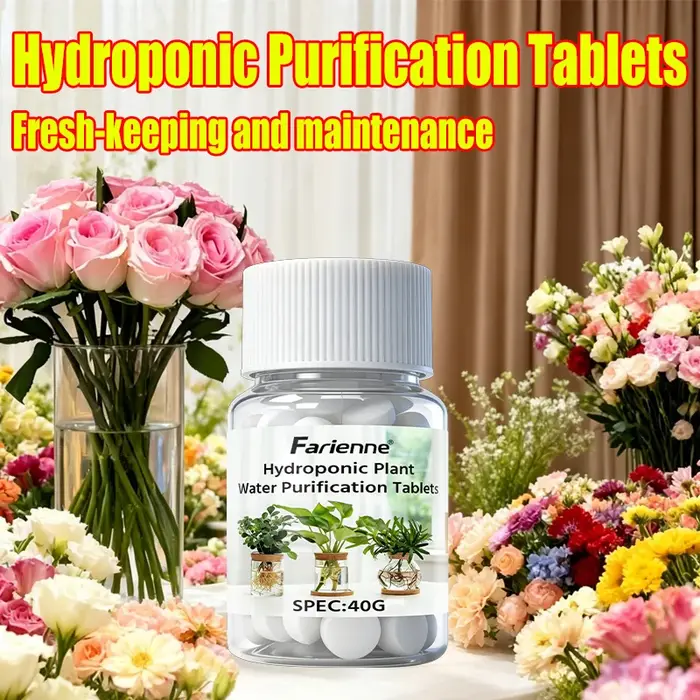 Comprimés de purification d'eau pour plantes hydroponiques