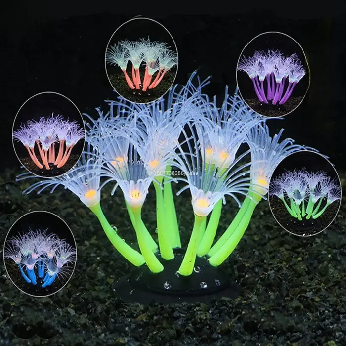 Décorations d'Aquarium à Effet Artificiel
