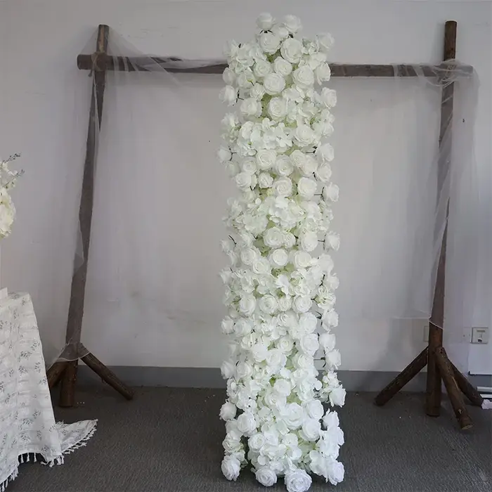 Ornement fleur en soie hortensia bleue, décoration de mariage, décoration de promesse, chemin de Tab