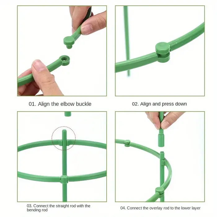 Support de plante en treillis pour le jardin