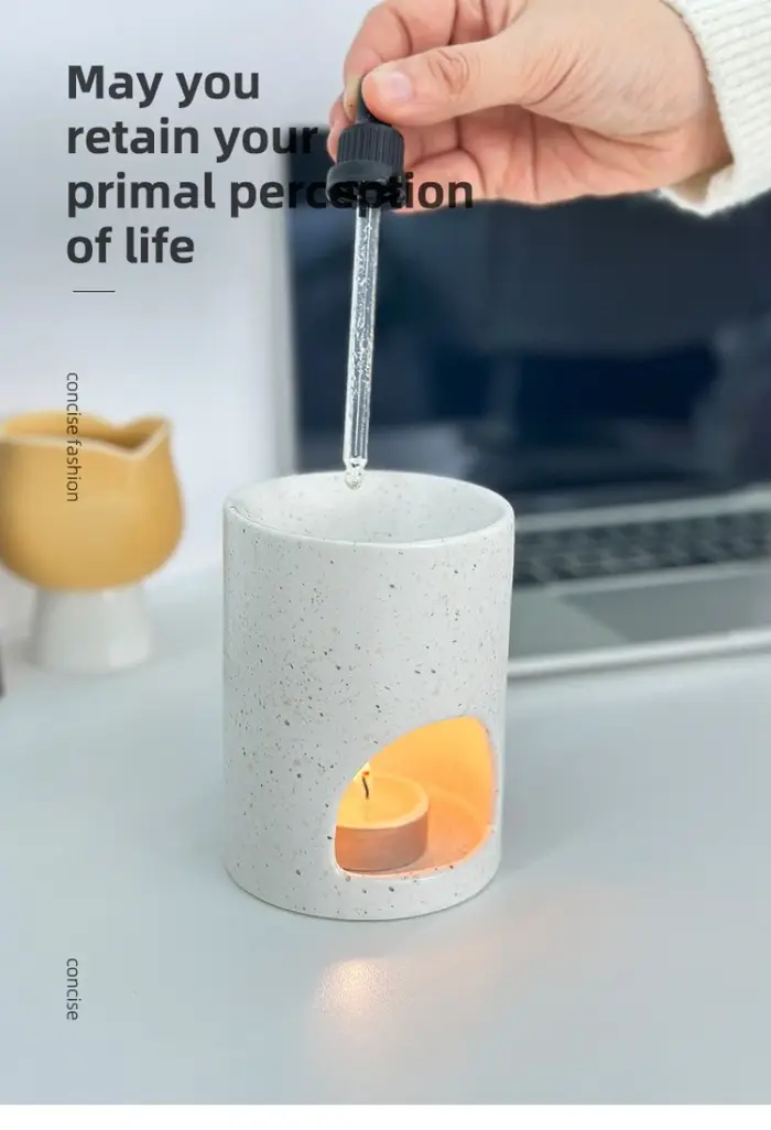 Poêle d'aromathérapie en céramique Simple