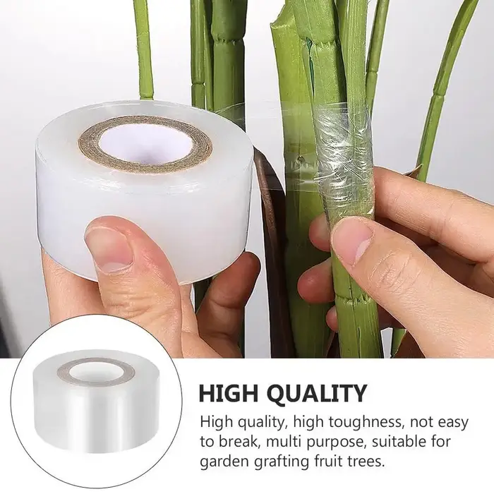 Ruban de greffage auto-adhésif extensible pour arbres fruitiers