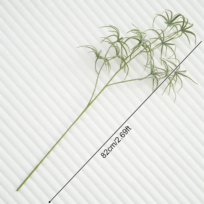 Plantes Vertes Artificielles, Feuilles en Plastique, Bricolage, Fleur de Mariage, Matériau de Gand, 