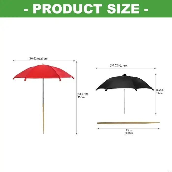 Parasols pour plantes, parapluies jardin imperméables réglables pour cours extérieures