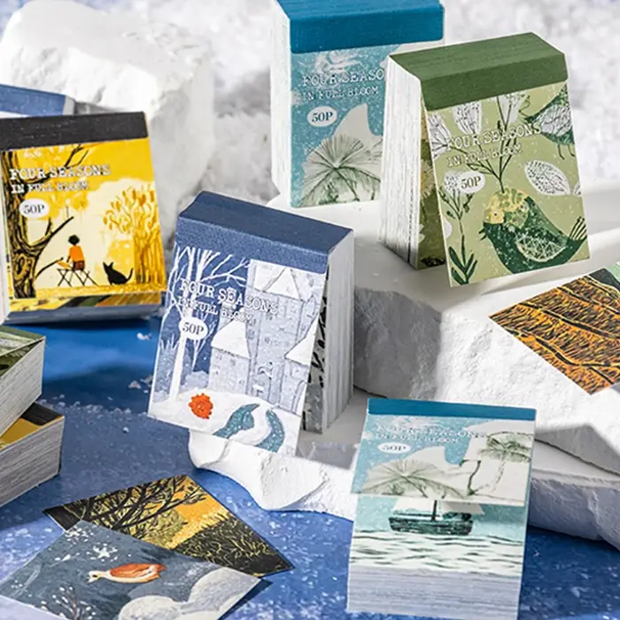 Mr. Paper, autocollants mignons de plantes
