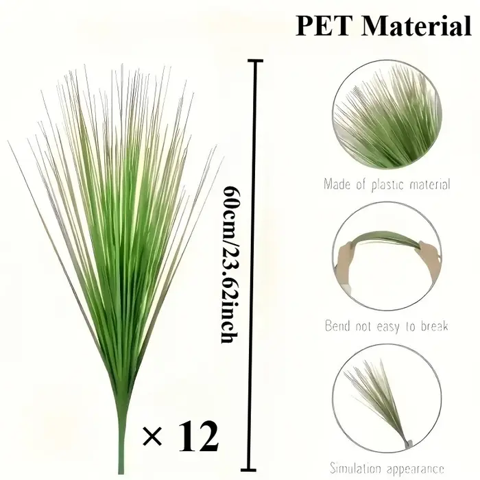 12 plantes artificielles en forme d'oignon