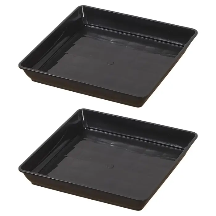 Soucoupe à plantes carrée 35cm