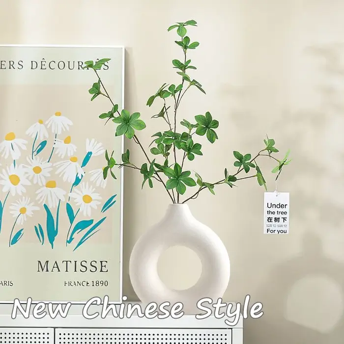 Vase Créatif En Forme De Donut