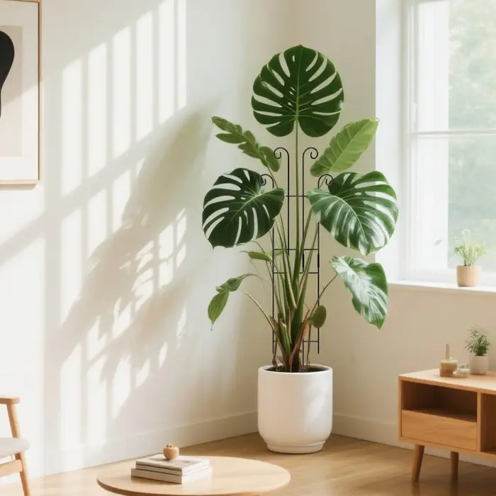 1 treillis métallique d'intérieur pour plantes