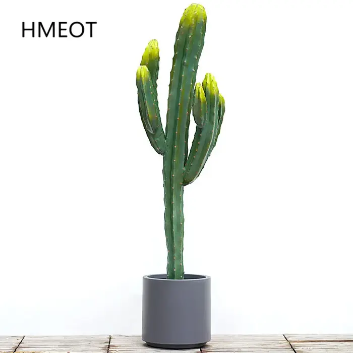 Plante tropicale succulente artificielle avec pot