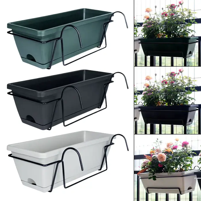 Jardinière de garde-corps de balcon