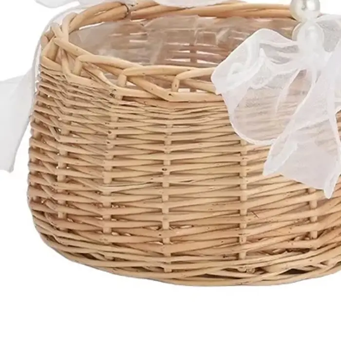 Panier de fleurs en bois pour mariage, Design Simple, léger et à la mode pour le rangement et la décoration de bouquets