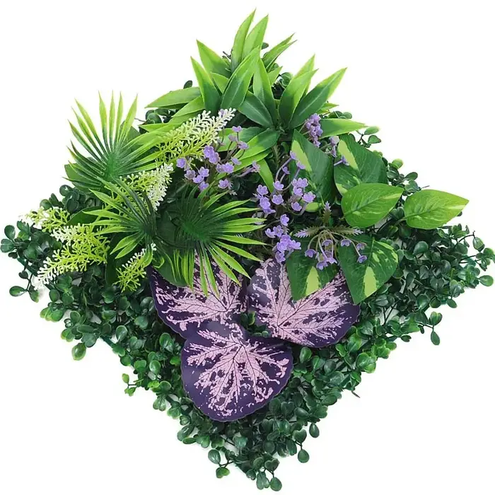 Pelouse artificielle en plastique 25x25cm