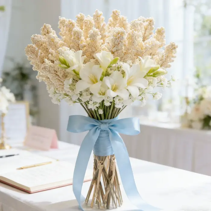 Plantes Artificielles en PE Lavande pour Vase