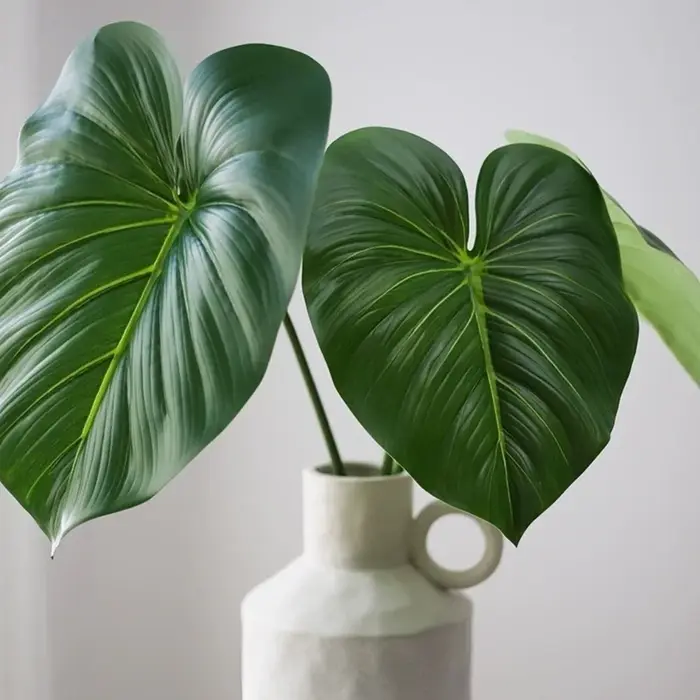 Feuilles de Calla artificielles en plastique