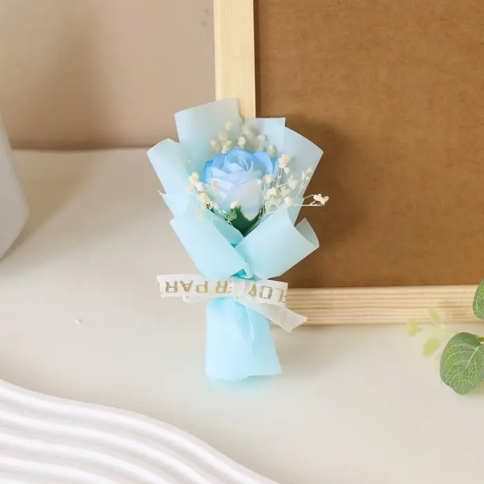 Mini Bouquet de fleurs de savon artificielles