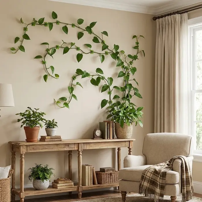 Clips muraux pour plantes grimpantes