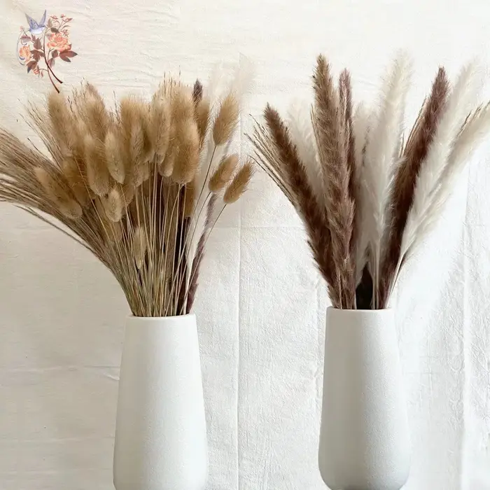 Bouquet de Fleurs vaccées Naturelles pour Décoration de Mariage