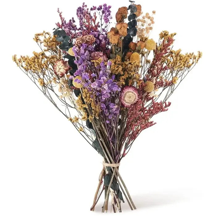 Fleurs de marguerite naturelles, 15 tiges, marguerites multicolores, tournesols artificiels, fleurs sèches d'automne, fleurs oranges, bouquets DIY pour vase, décoration de la maison