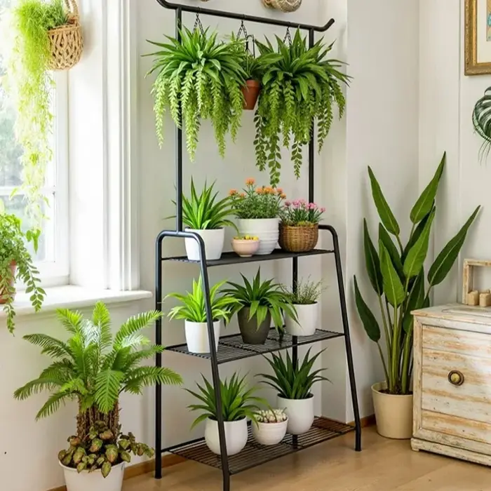 Présentoirs à plantes pour intérieur