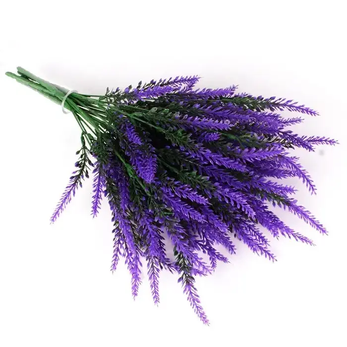 1 pièce de fleurs artificielles lavande de 35 cm