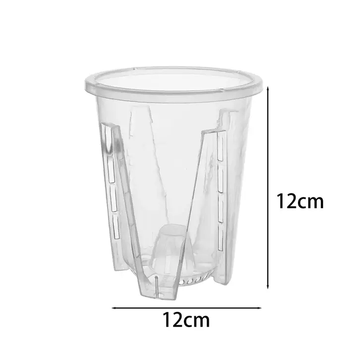 Pot de fleurs transparent 5/1x pour semis