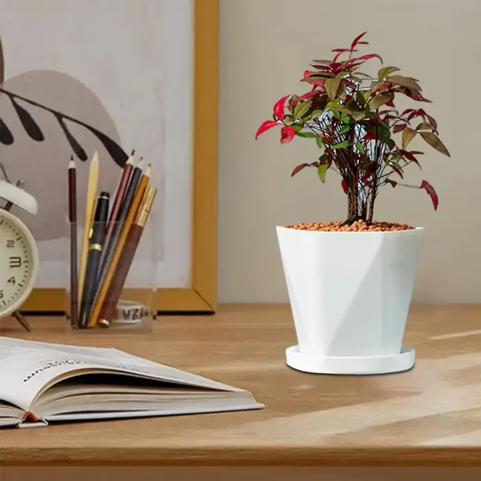 Plateau rond pour pot de fleurs