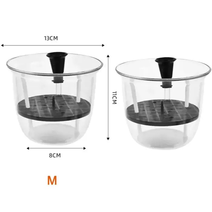 Lot de 2 pots auto-arrosants