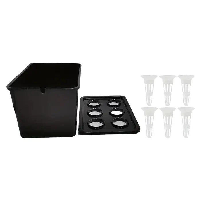 Pots de jardinage pour pépinière, Kit de culture hydroponique d'intérieur, système hydroponique univ