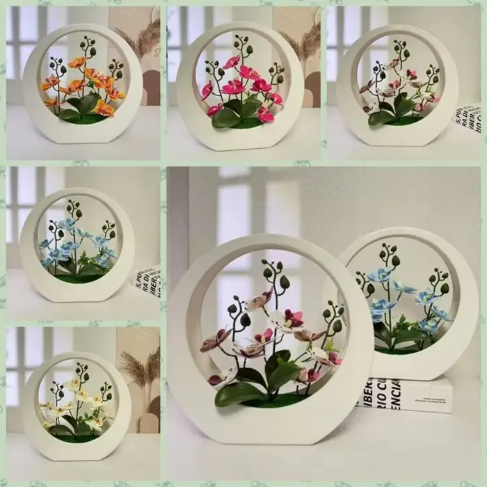Orchidée Artificielle en Pot