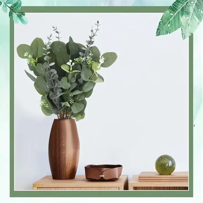 20pcs plante Artificielle vert combinaison BRICOLAGE mariée bouquet mariage fleur jardin salle à manger table centre