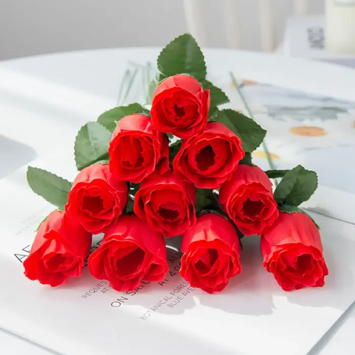 Vase Bouquet de Roses rouges