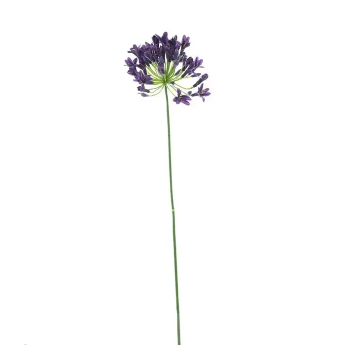 Branche de fleurs artificielles de luxe Agapanthus