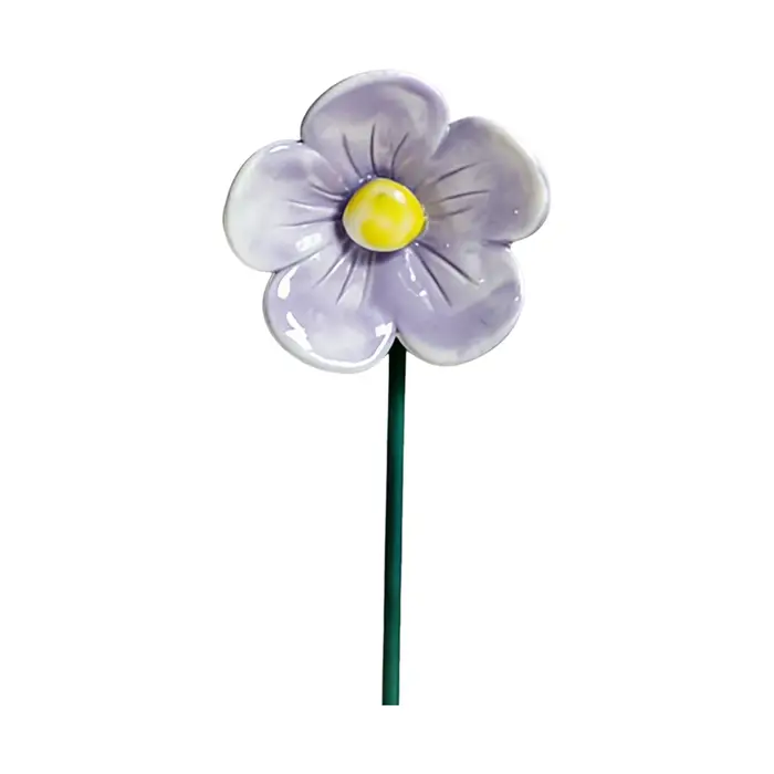 Abreuvoir en céramique pour fleurs et abeilles, résistant aux hautes températures, piquets décoratif