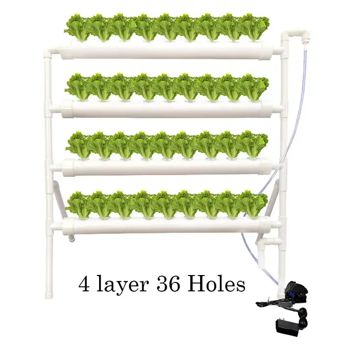 Kit de culture hydroponique pour plantes à 36 sols