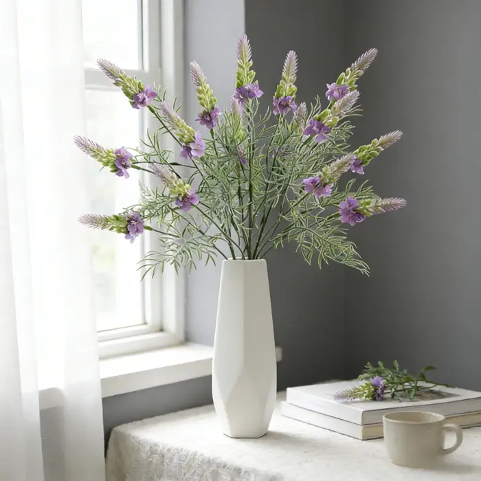 Spray floral artificiel de 24 pouces