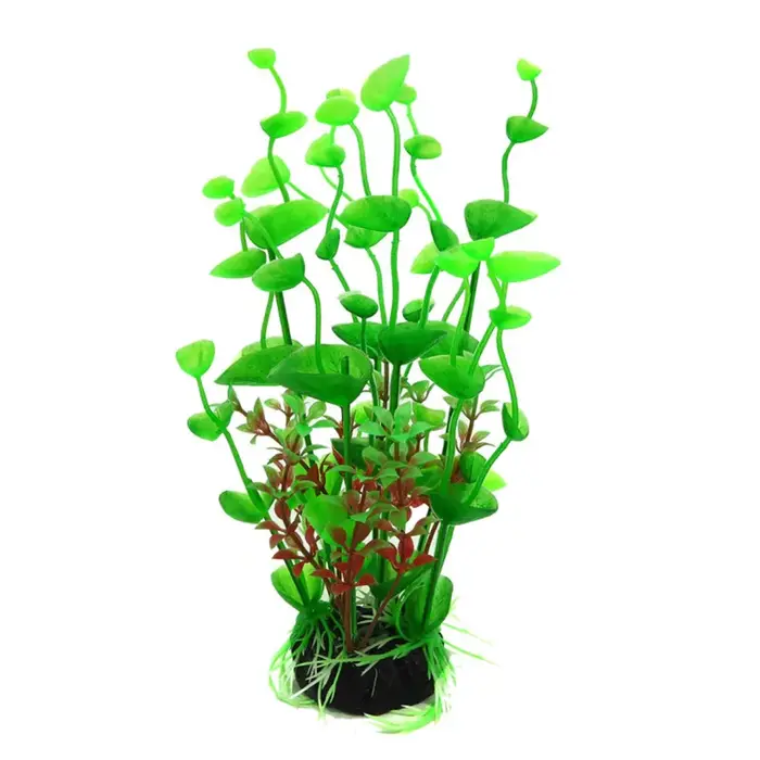 Fleur violette artificielle fausse plante en plastique