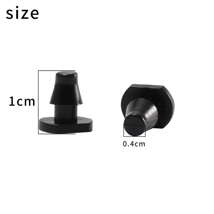 50 pièces 1/4 "extremètre de bouchon de tuyau d'arrosage joint d'eau 4/7 connecteurs d'extrémité de 