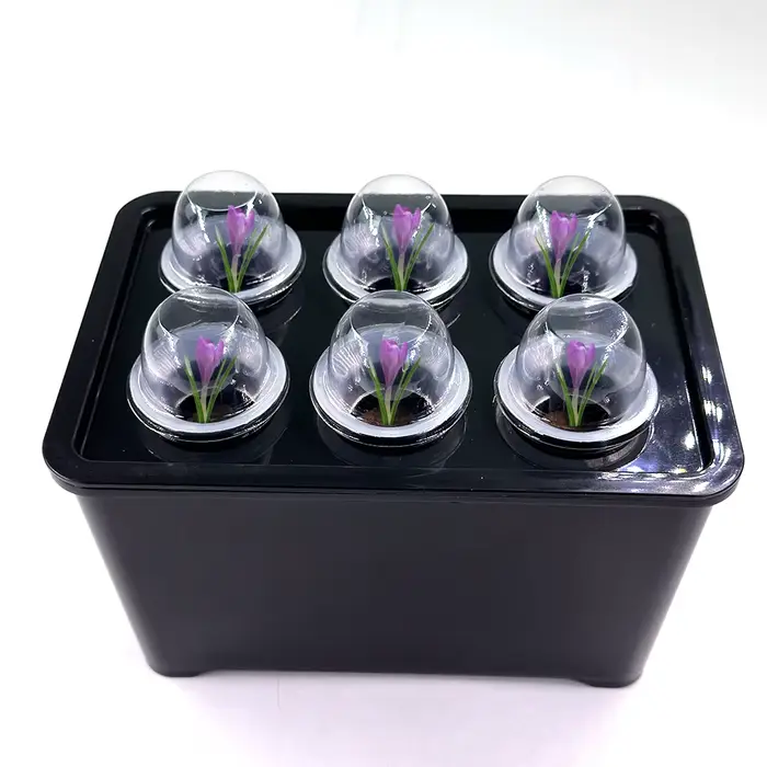 Pots de jardinage 7 "x 4.7" x 4.1 "
