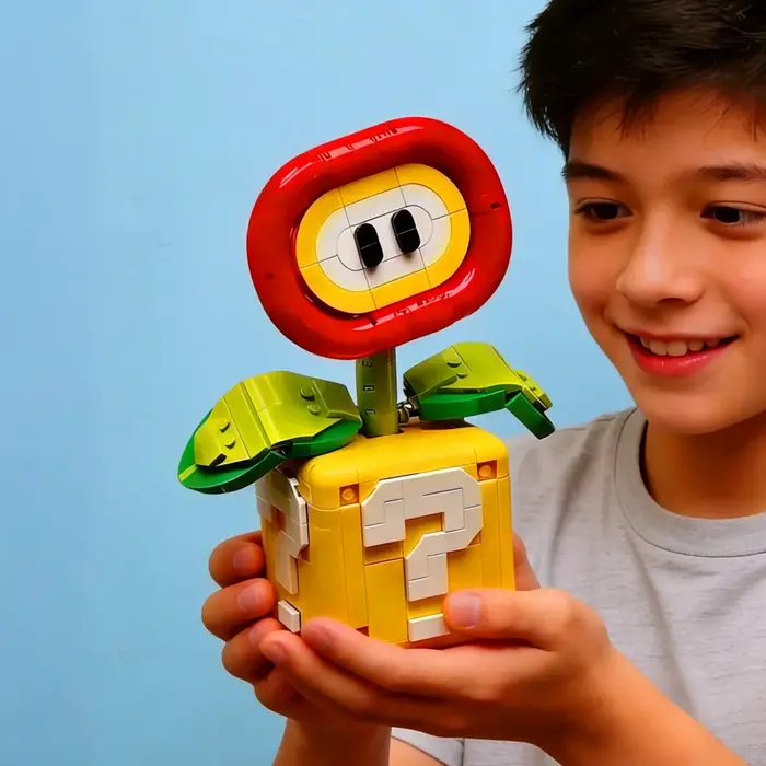 Tree FlowerPotted Chomper Bouquet Model Gift Set Perpetual Decoration Supers Brother Game Plant