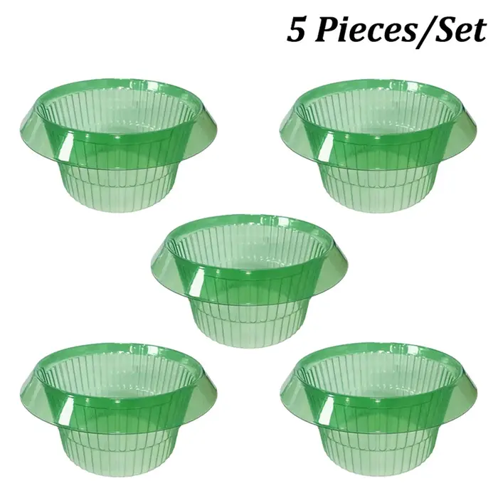 Anneaux de Protection des limaces pour plantes, jardinière verte, Pot de fleur, escargot, légumes, c