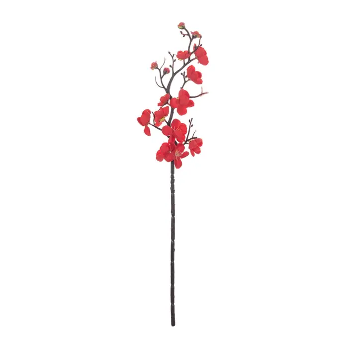 Fleurs artificielles Printemps Fleur De Prunier Pêche Branche