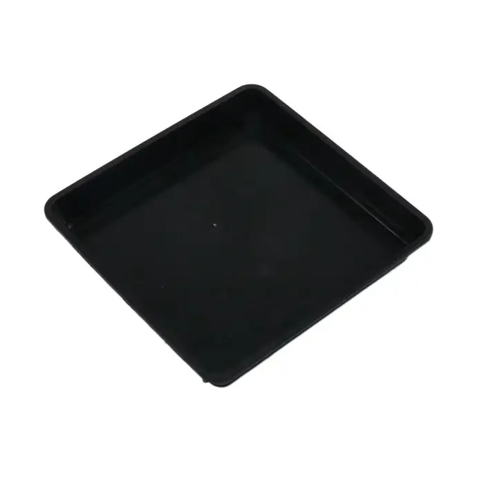 Plateau carré durable pour pot de fleurs