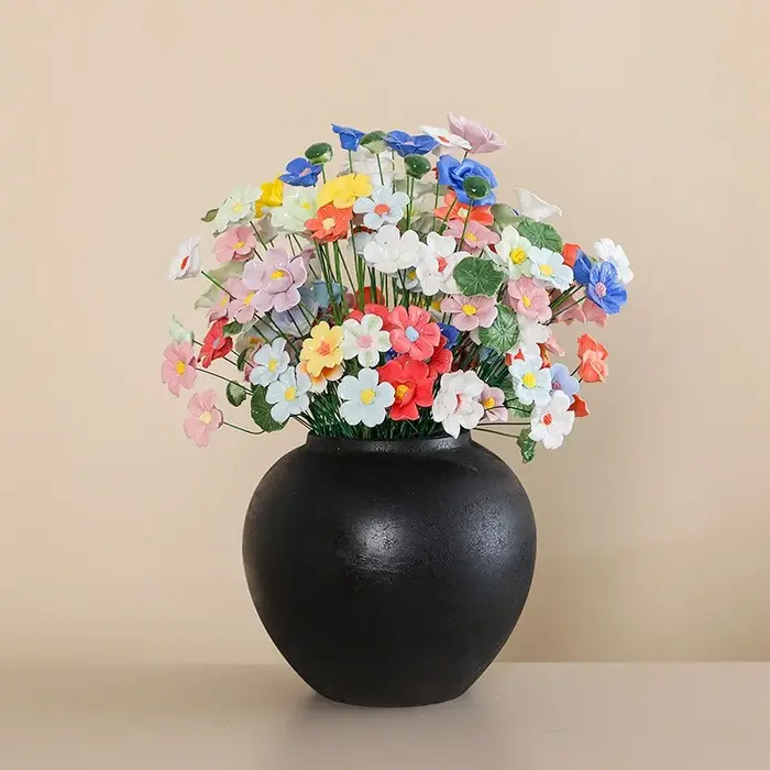Petite fleur en céramique de Jingdezhen