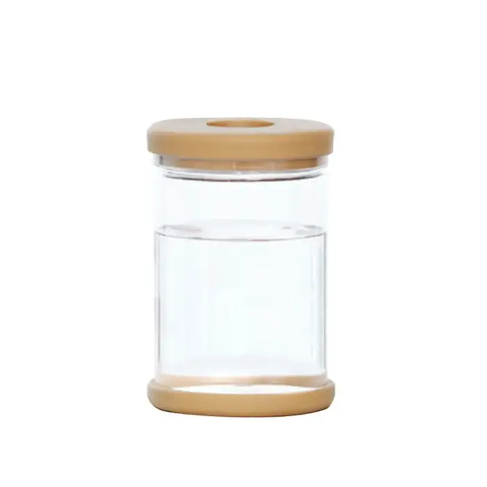 Vase hydroponique en plastique transparent pour la décoration de la maison, pot de fleur de style si